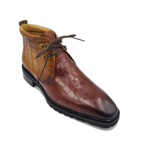 Carrucci-Leather Chukka