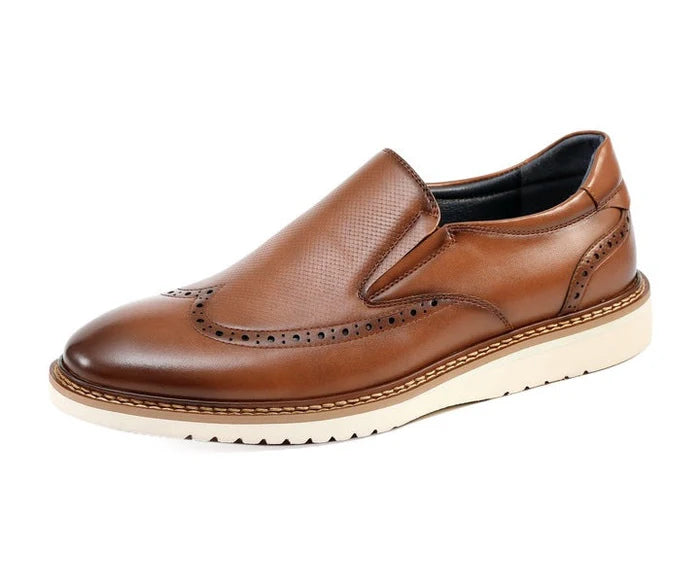Amali Clyde Slip On Loafer -Cognac