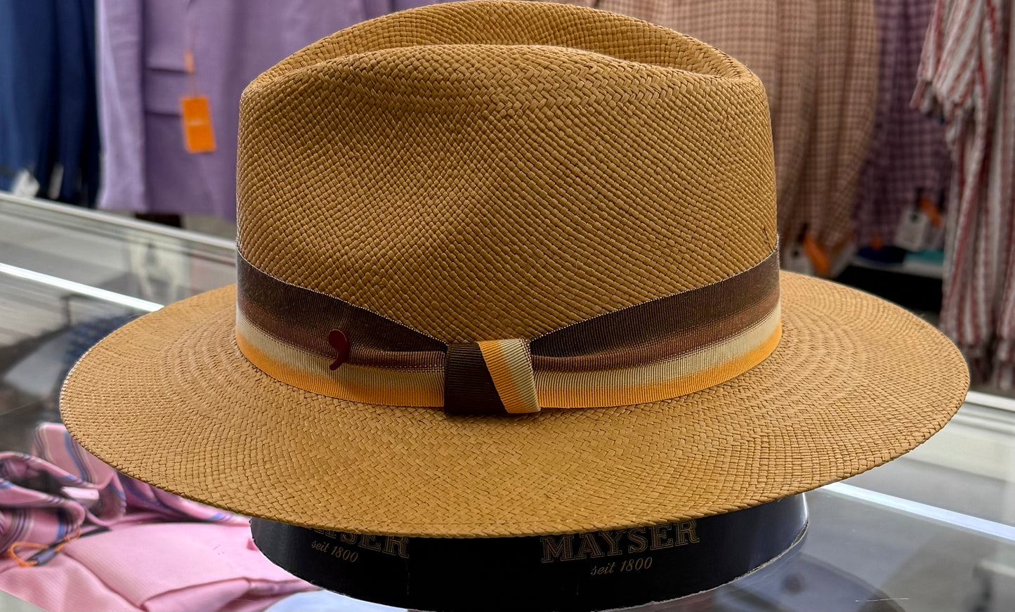 Alfonso D'este Chicago 100% Panama Straw