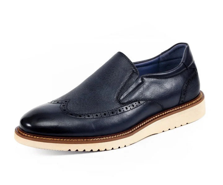 Amali Clyde Slip On Loafer -Navy