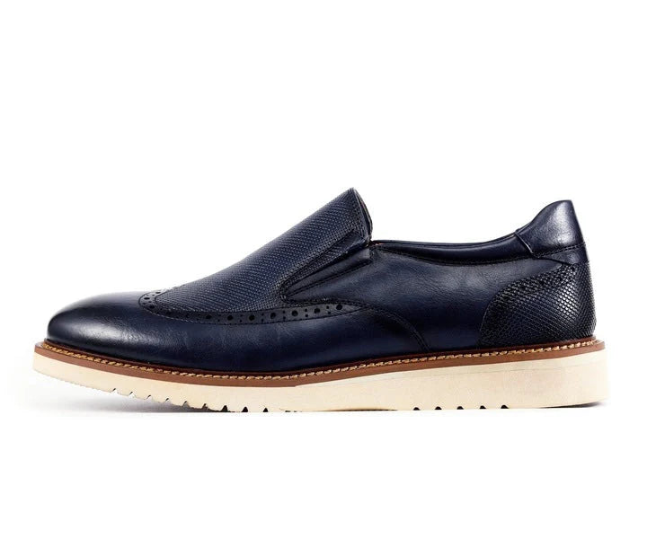 Amali Clyde Slip On Loafer -Navy