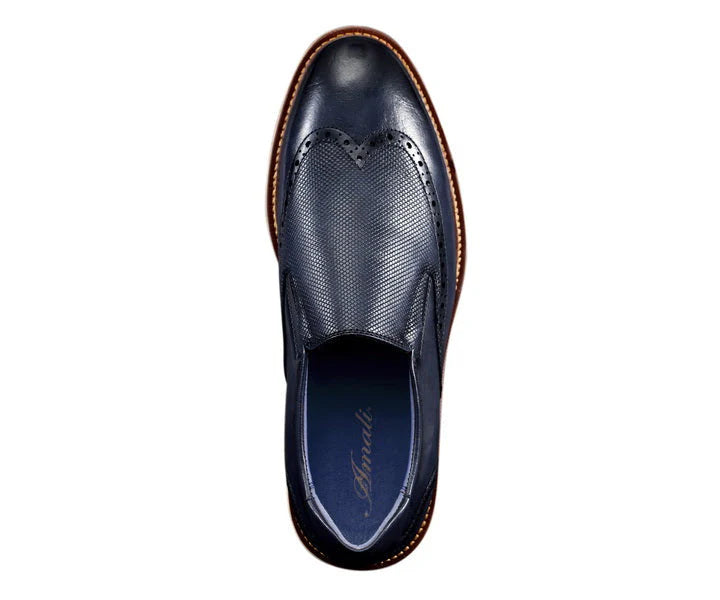 Amali Clyde Slip On Loafer -Navy