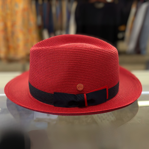 Mayser Samuel Fedora Hat - Red
