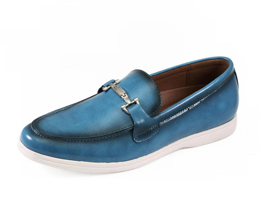 Amali Cahill Teal Loafers