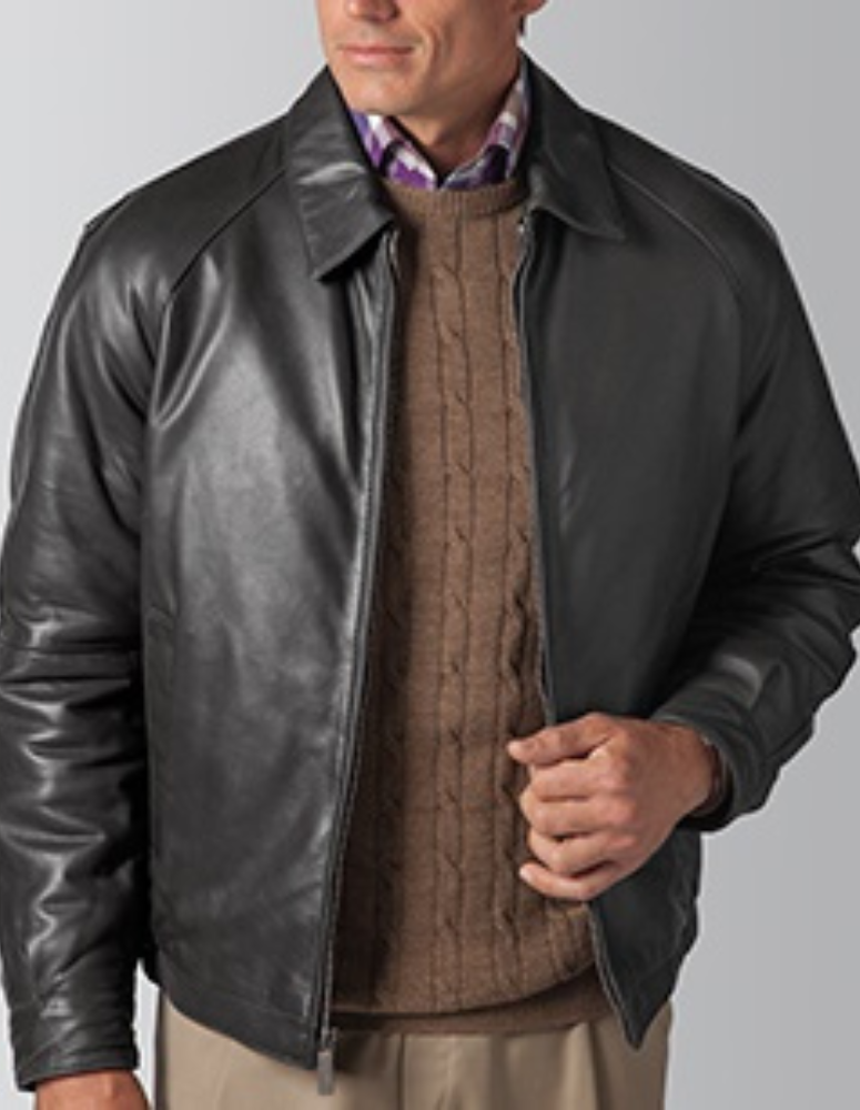 Lamarque leather jacket mens best sale
