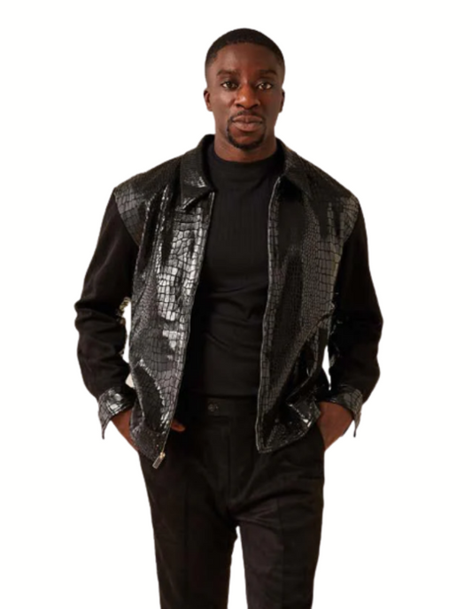 Inserch Alligator Jacket Black