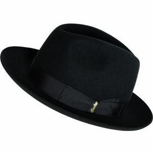 Borsalino Alessandria Black Fedora