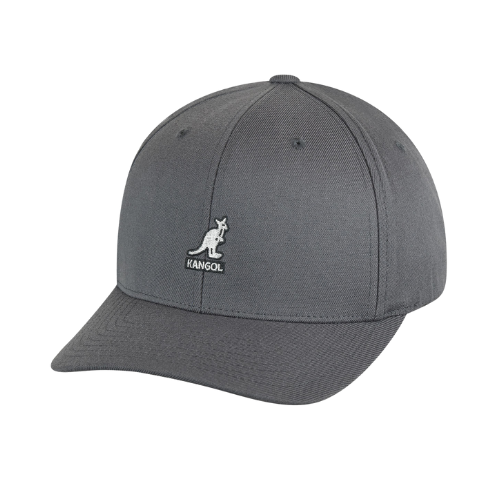 Kangol Wool Flexfit Baseball Cap Grey