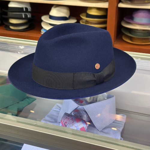 Mayser City Fedora – Navy