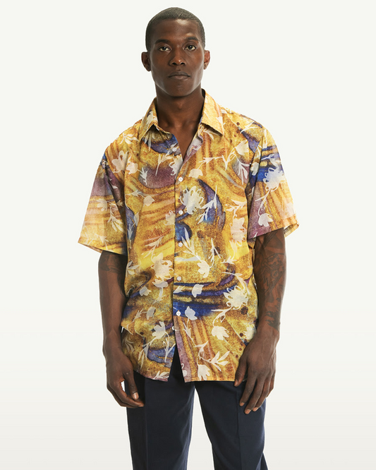 Gold Robert Lewis Sports Shirt