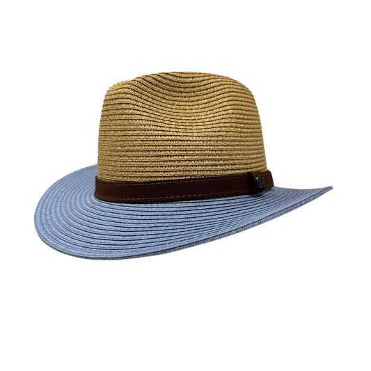 1FH Superfecta Straw Hat -Blue