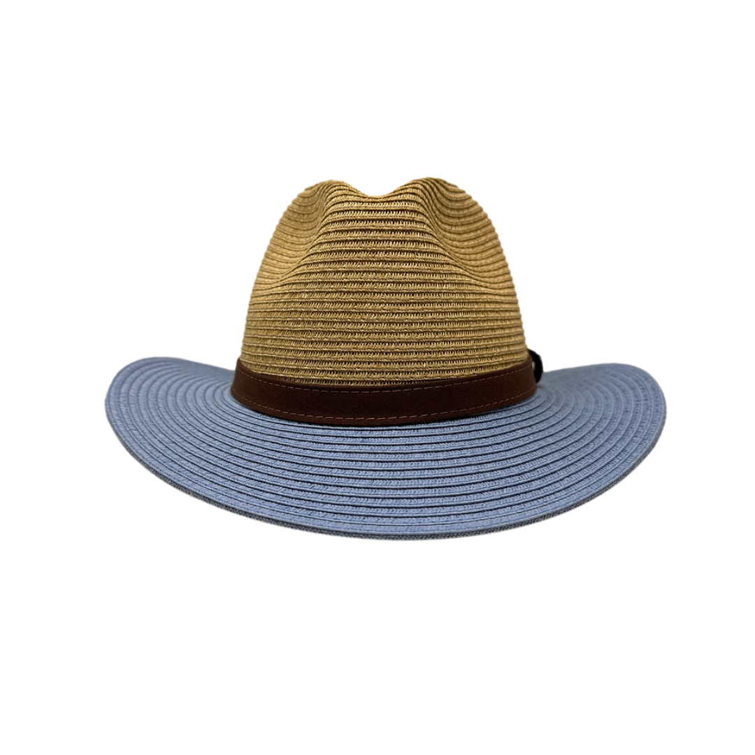 1FH Superfecta Straw Hat -Blue