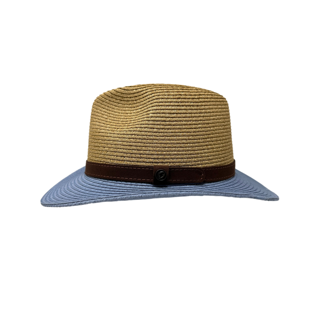 1FH Superfecta Straw Hat -Blue