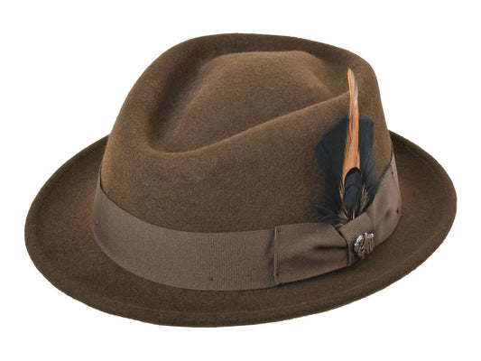 Diamond Stingy Men's Wool Felt Fedora