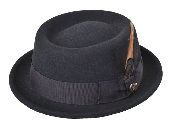 Wool Felt Classic Hat Pork Pie Stingy – Stark and Legum