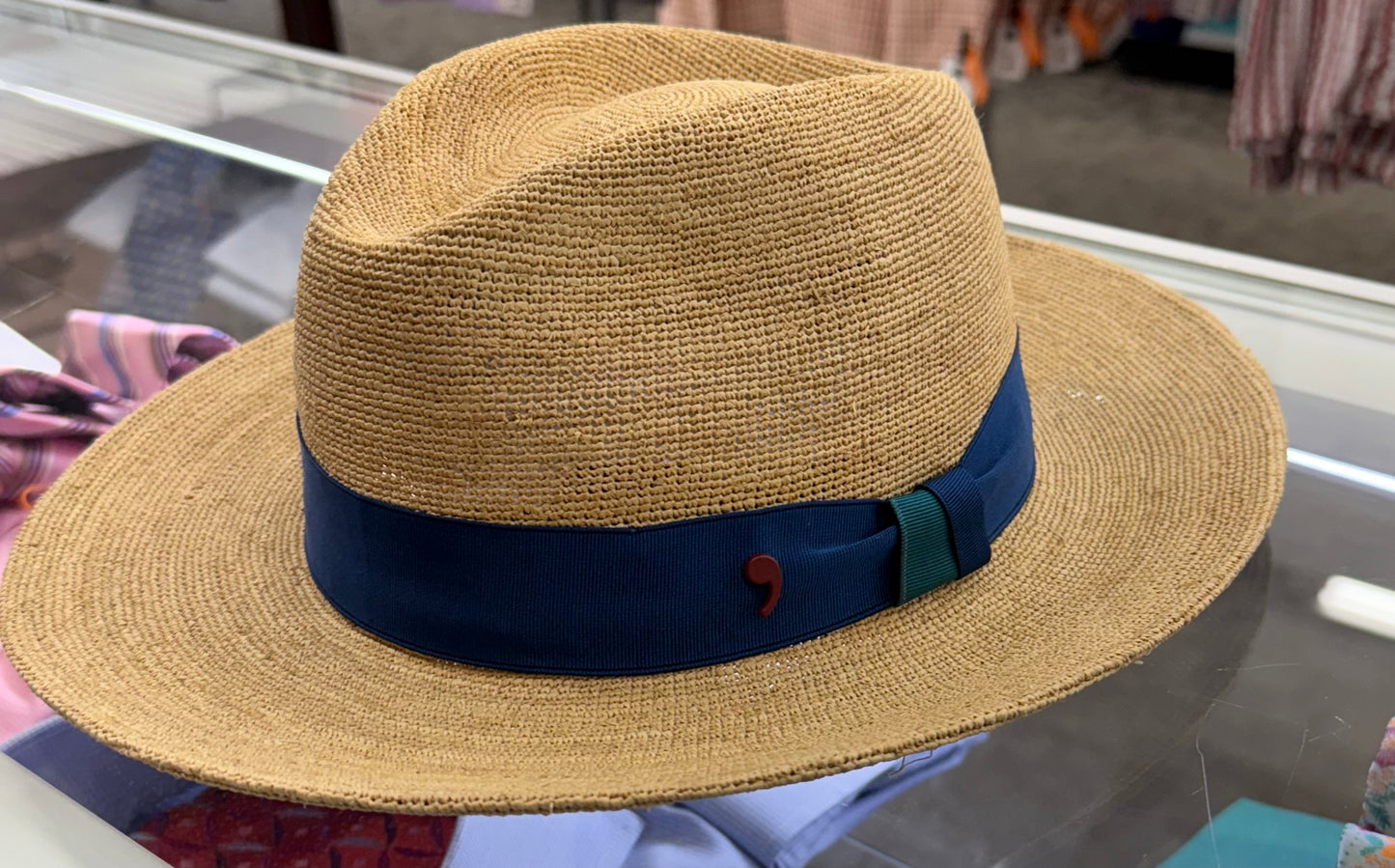 Alfonso D'este Chicago 100% Raffia Straw