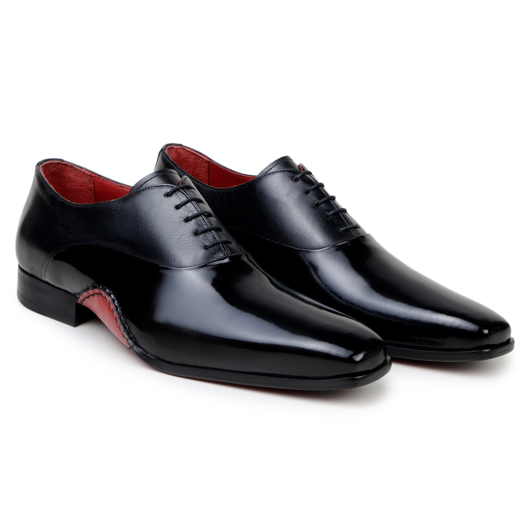 Mens Black Dress Shoes With Red Soles The Rossi Red Bottom Classic Leather Loafers For Men Mens Black Dress Shoes With Red Soles The Rossi Red Bottom Classic Leather Loafers For Men