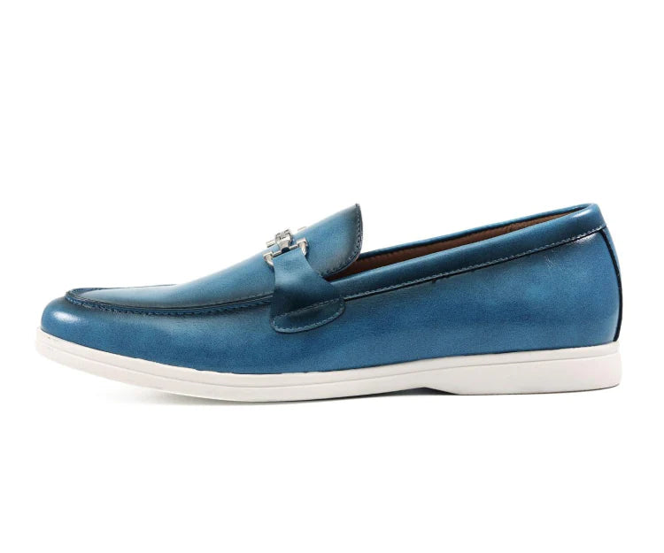Amali Cahill Teal Loafers