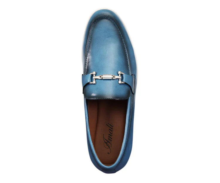 Amali Cahill Teal Loafers