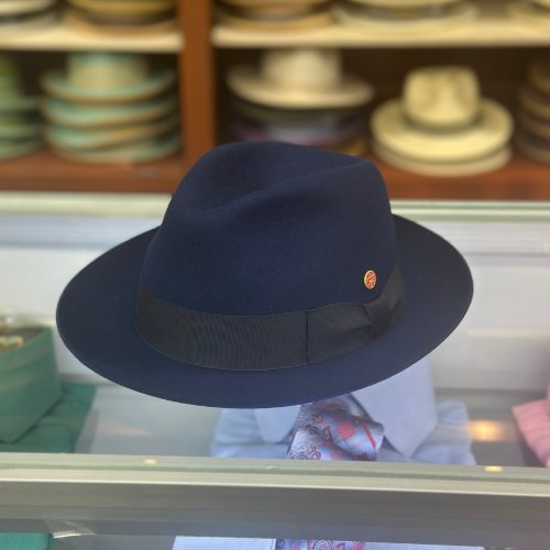 Mayser City Fedora – Navy