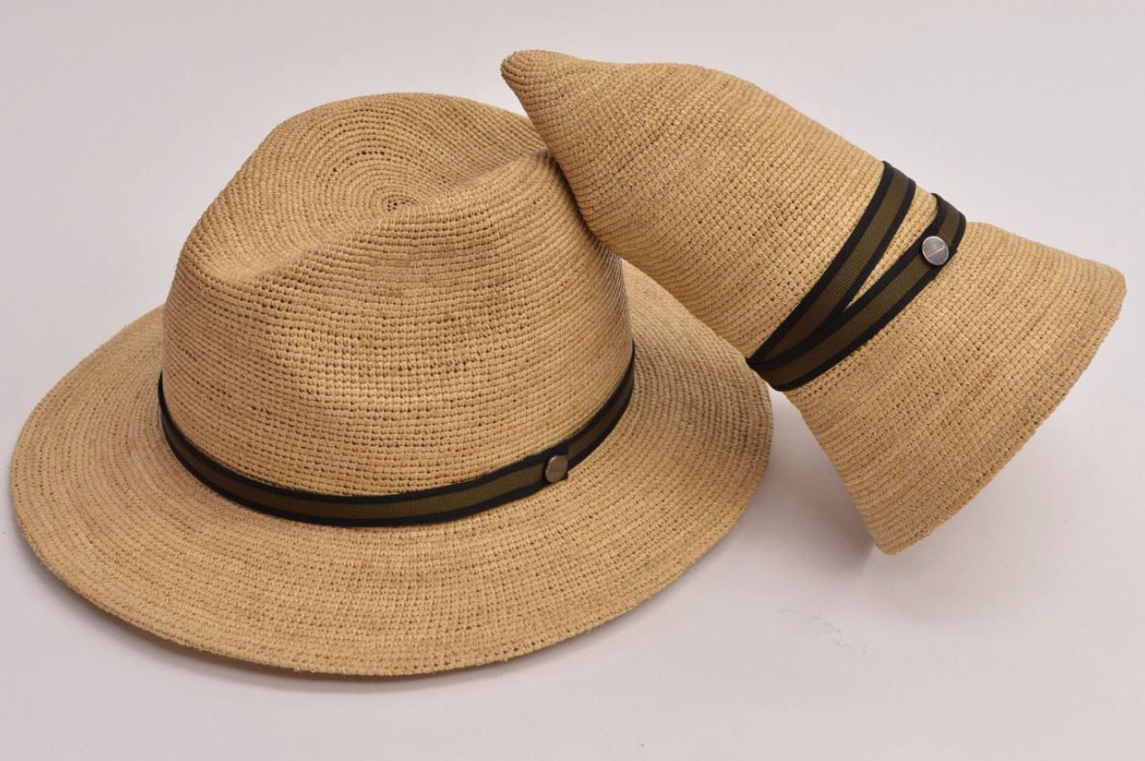 Borsalino Raffia Natural