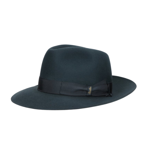 Borsalino alessandria 59㎝ Borsalino Alessandria Felt Grey – Stark and Legum