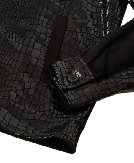 Inserch Alligator Jacket Black