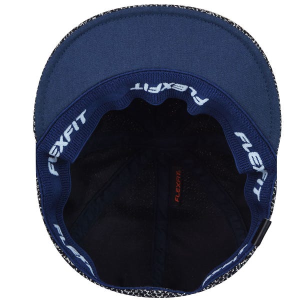 Kangol Pattern Flexfit Cap Marled Navy